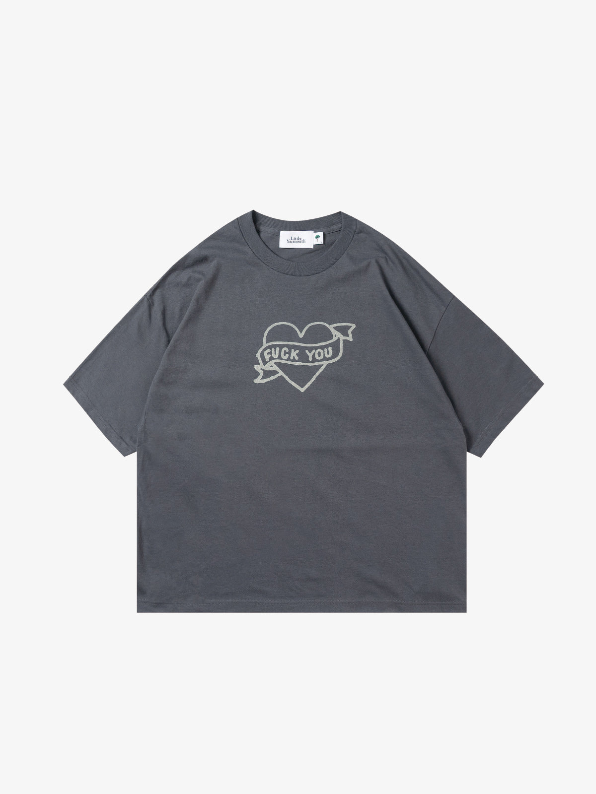 Little Yarmouth リトルヤーマウス Fuck you Tee - BLACK -