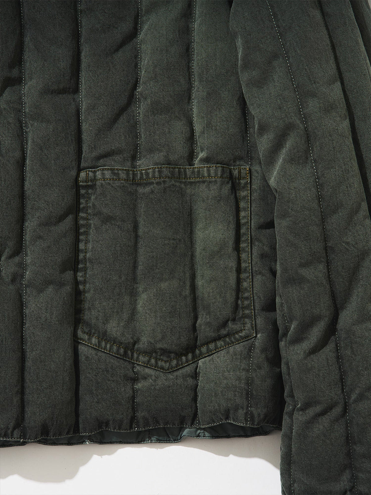 Tool Craft ツールクラフト DOWN MIDDLER JACKET ガーメントダイダウンミドラージャケット - OLIVEDRAB -