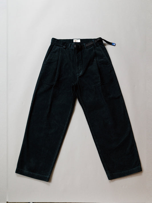 GERRY ジェリー Tuck Wide Climbing Pants(11Wコール) - GRAY -