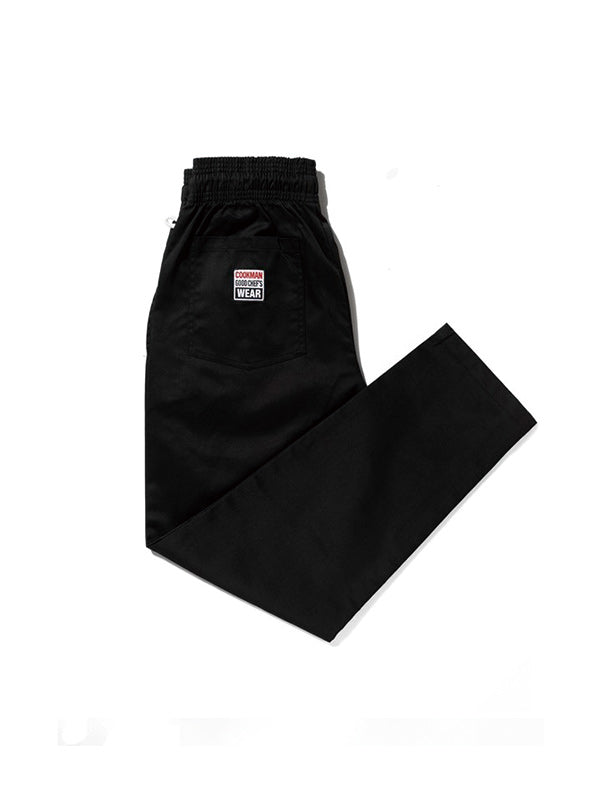 Cookman クックマン シェフパンツ Chef Pants Vision Logo - BLACK -