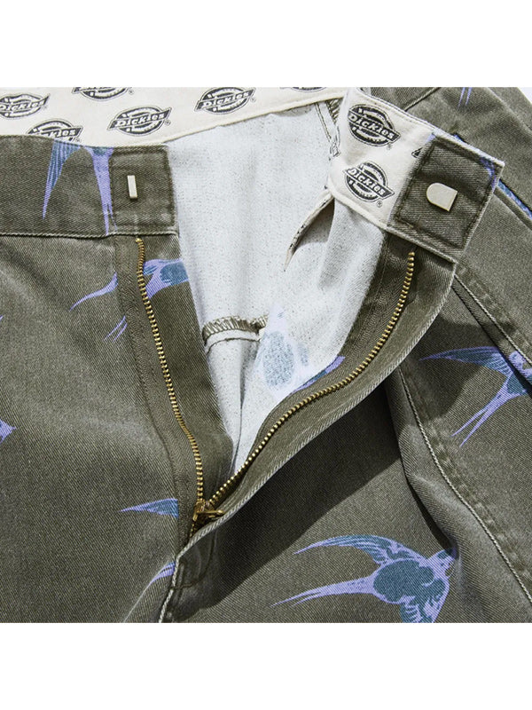 NATAL DESIGN × Dickies® ネイタル デザイン x ディッキーズ RANDY WORK PANTS  -LUCKY SWALLOW-