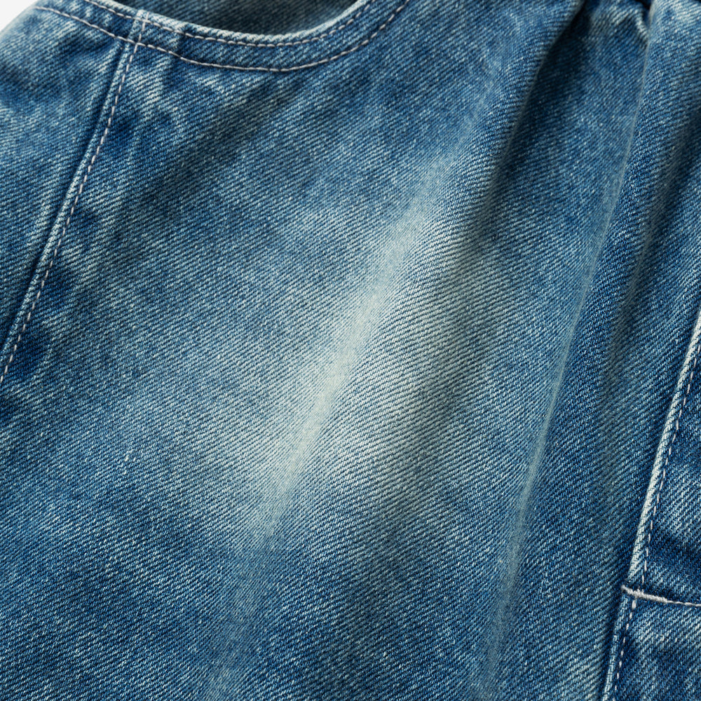 rehacer レアセル Vintage Wash Relaxed Denim