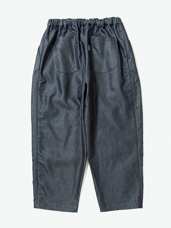 rehacer レアセル Doubie Tuck Easy Denim Pants - INDIGO -
