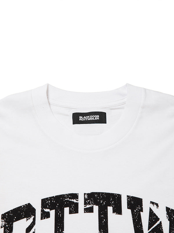 ROTTWEILER ロットワイラー RTTW TEE - WHITE -