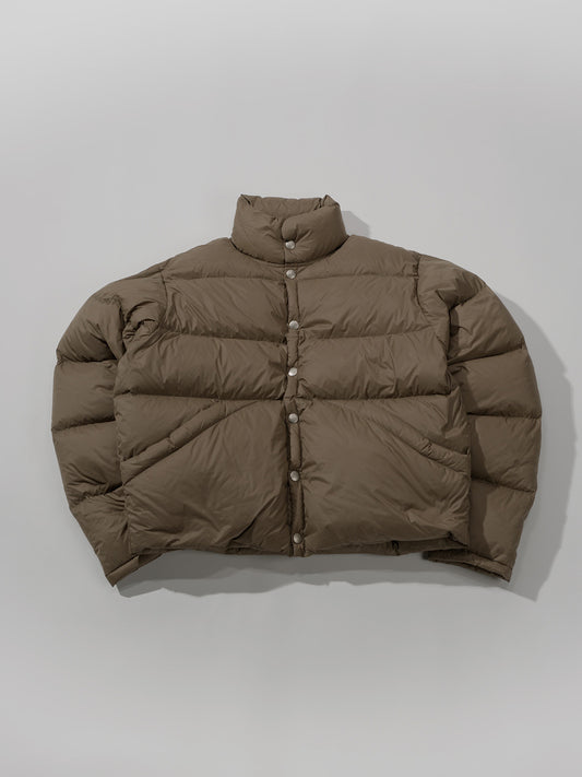 GERRY ジェリー Button up Artic 70 Down Jacket - KHAKI GREEN -