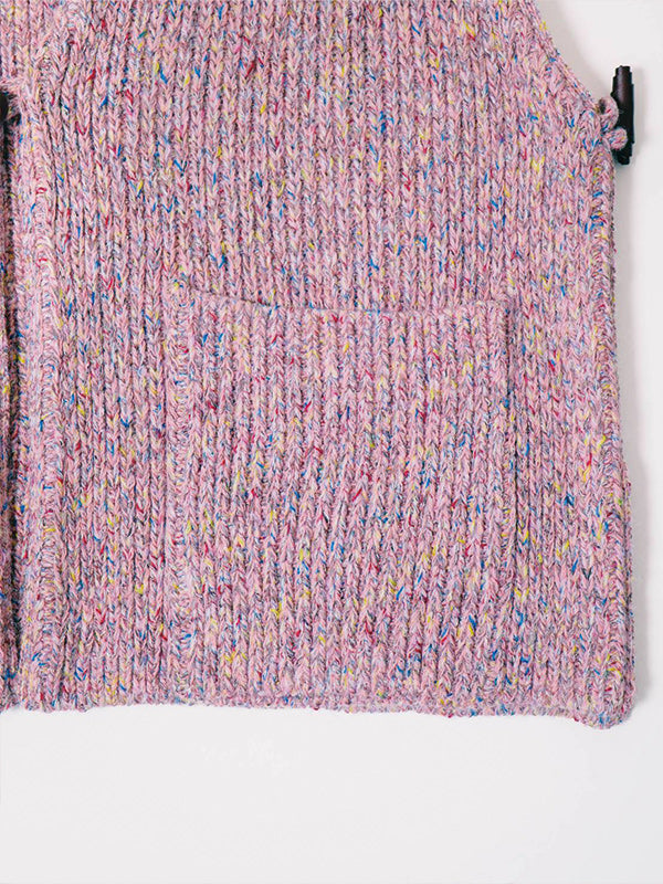 Nasngwan ナスングワム Nasngwam GRAIN VEST- PINK -