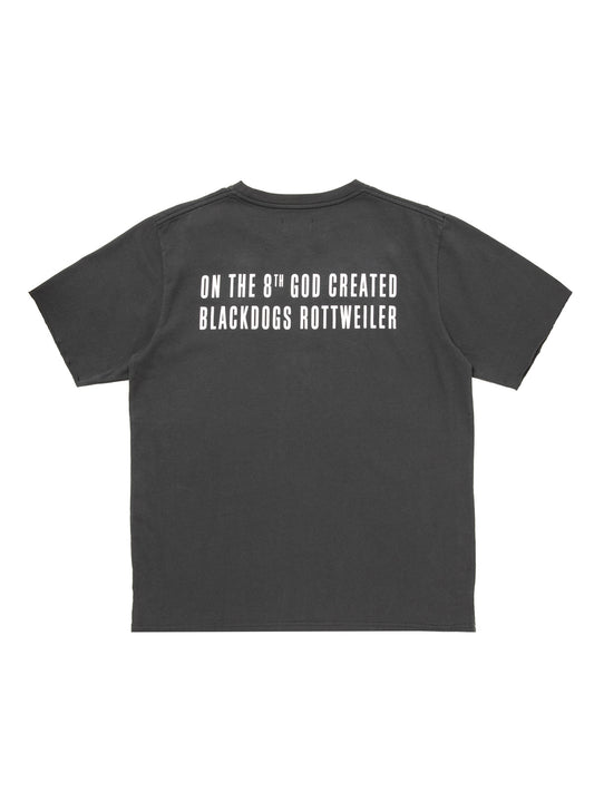 ROTTWEILER ロットワイラー R9_GOD TEE - BLACK -
