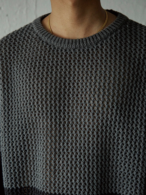 AS STANDARD MESH CREW KNIT