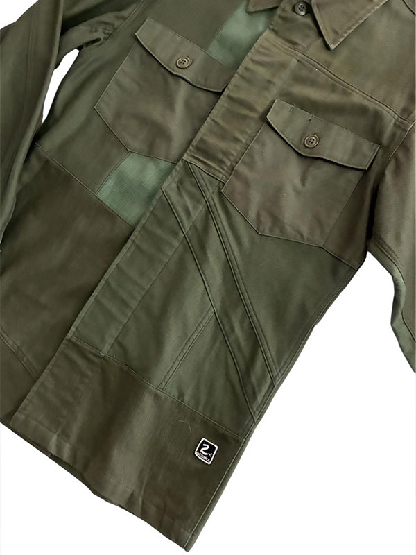 AS STANDARD x 2nd Existance セカンドエグジスタンス MILLITARY SHIRTS