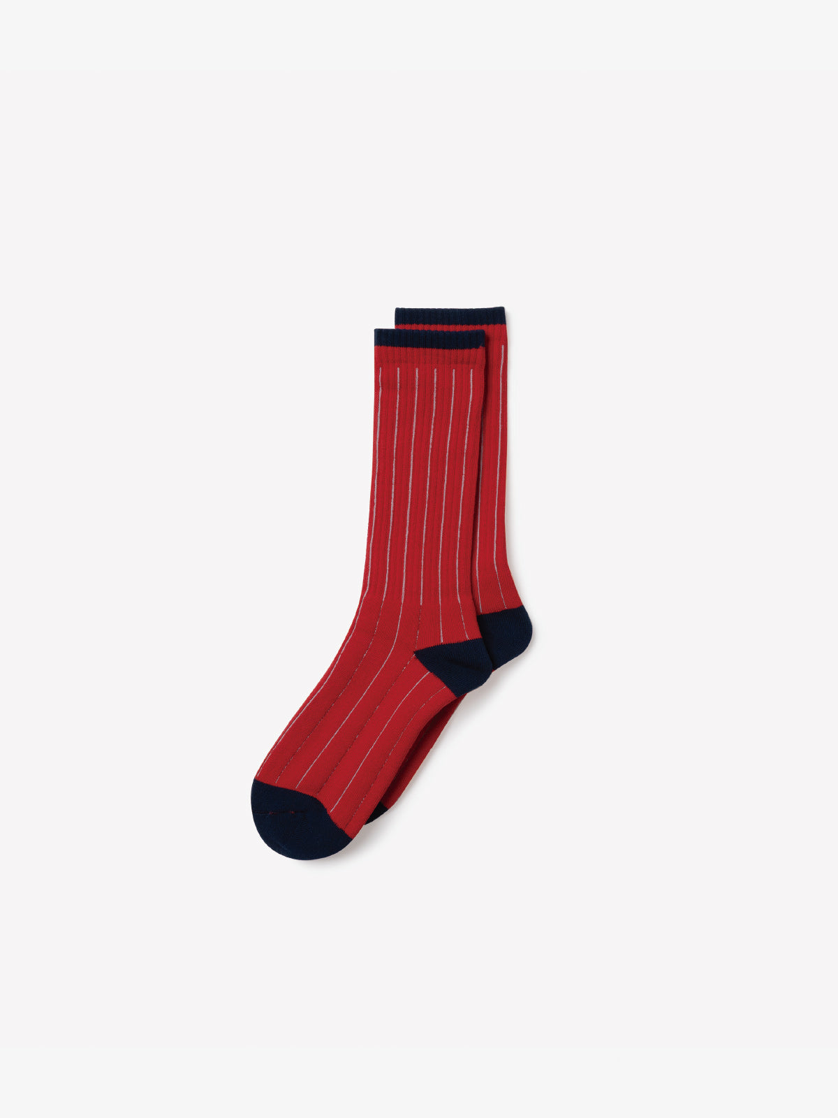 Little Yarmouth リトルヤーマス Stripe Sox - RED / BLUE / BEIGE -