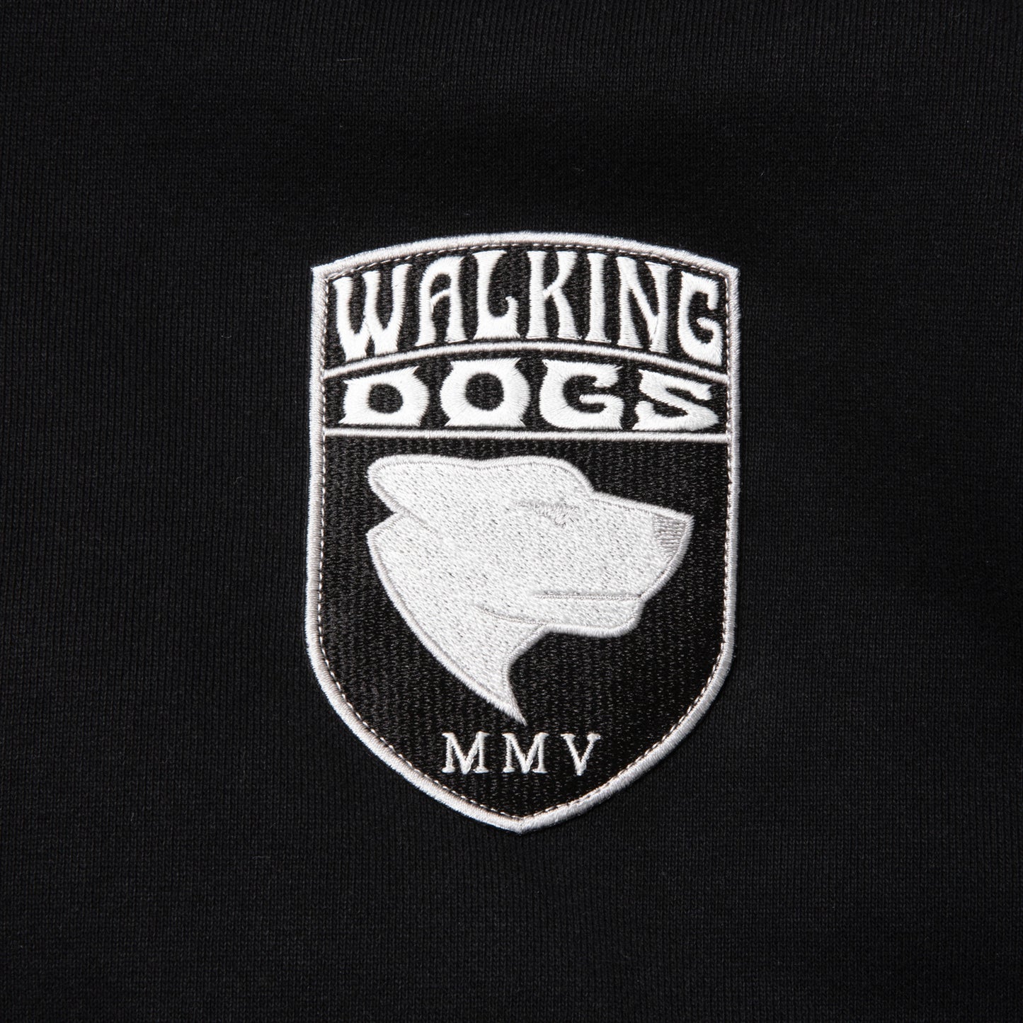 ROTTWEILER ロットワイラー WALKING DOG ZIP PARKA - BLACK -