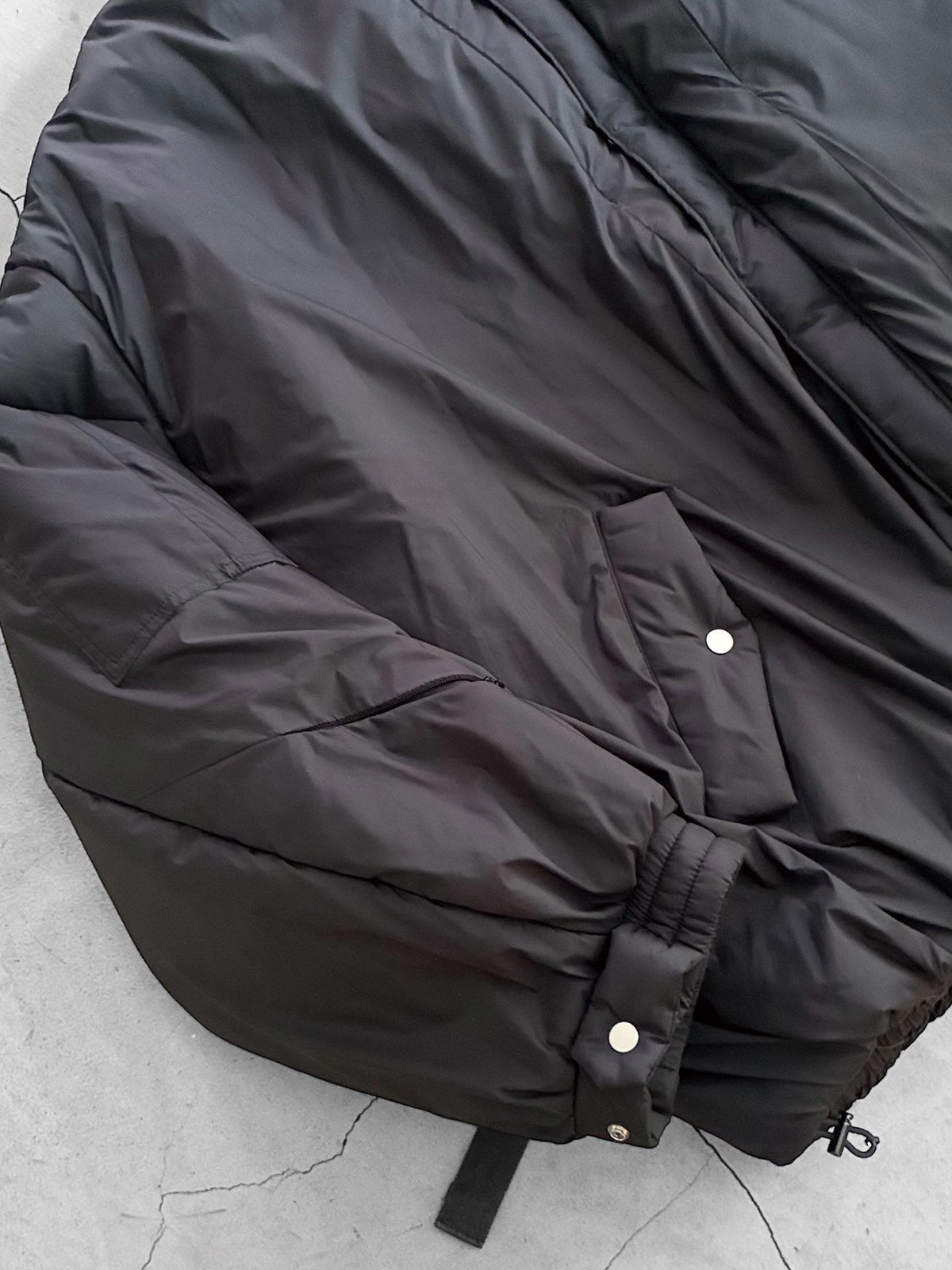 THE JEAN PIERRE ジャン・ピエール Signature Drop Puffer Blouson - BLACK -