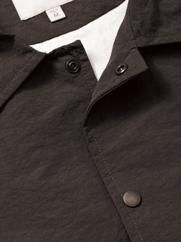 rehacer レアセル Heritage Coach Jacket - BLACK -