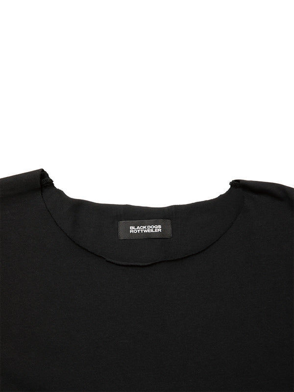 ROTTWEILER ロットワイラー R9 LAND CUTOFF TEE - BLACK -