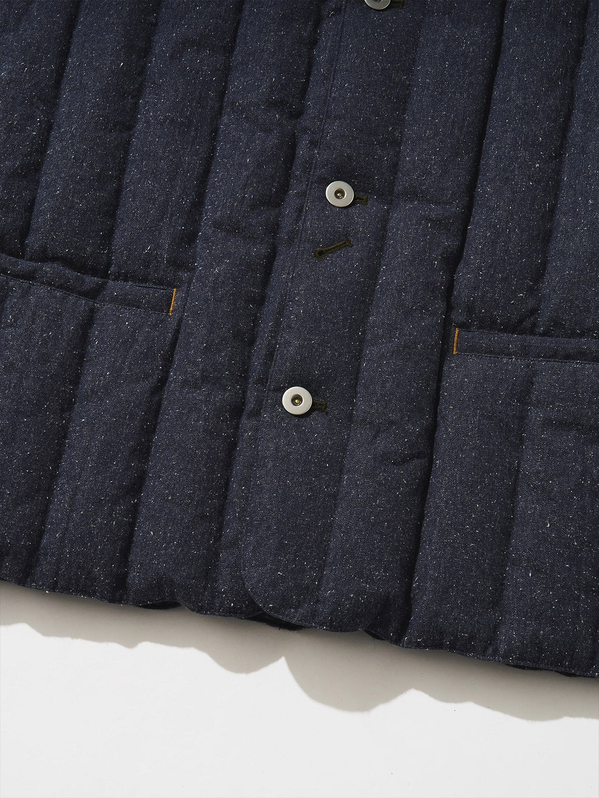 tool craft ツールクラフト DOWN MIDDLER GILET - DENIM -