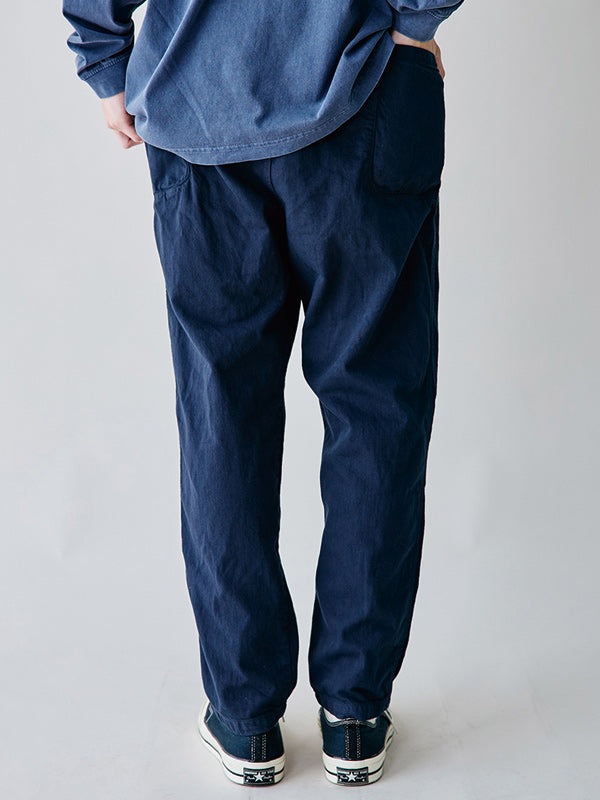 rehacer レアセル Side Pocket Tapered Washed Pants - INK BLACK -