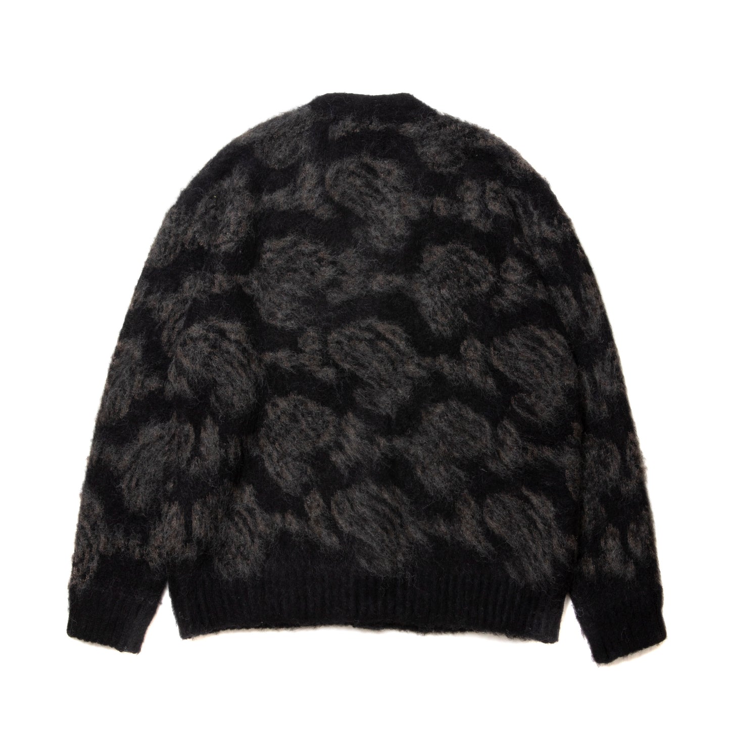 ROTTWEILER ロットワイラー R9 MOHAIR CARDIGAN - BLACK -