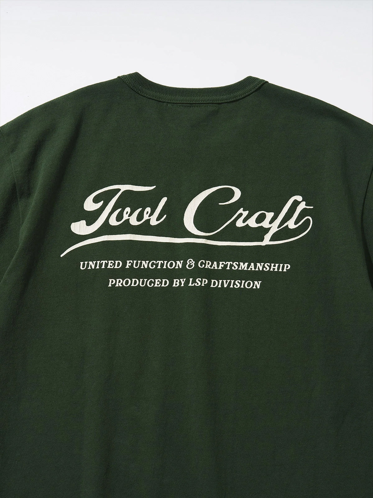 tool craft ツールクラフト LOGO T-SHIRTS - BRITISH GREEN -