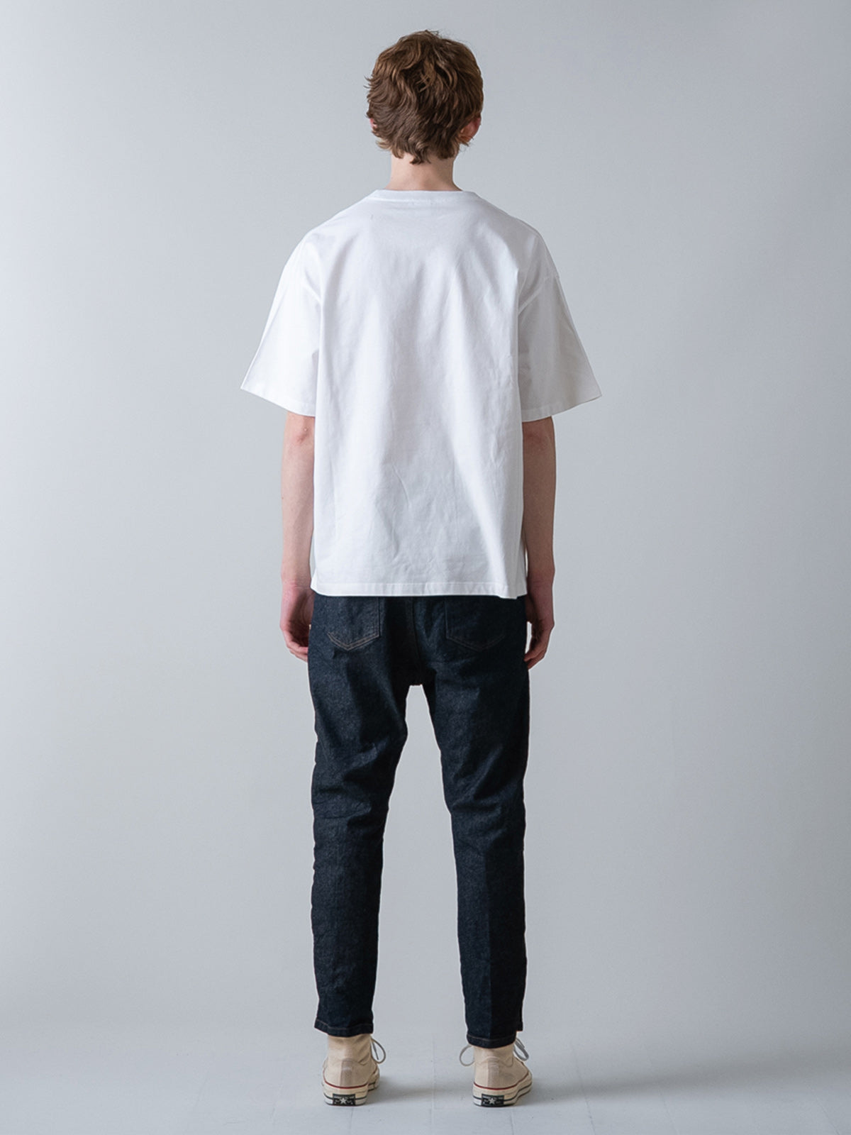 rehacer レアセル Narrow Easy Denim Pants - INDIGO -