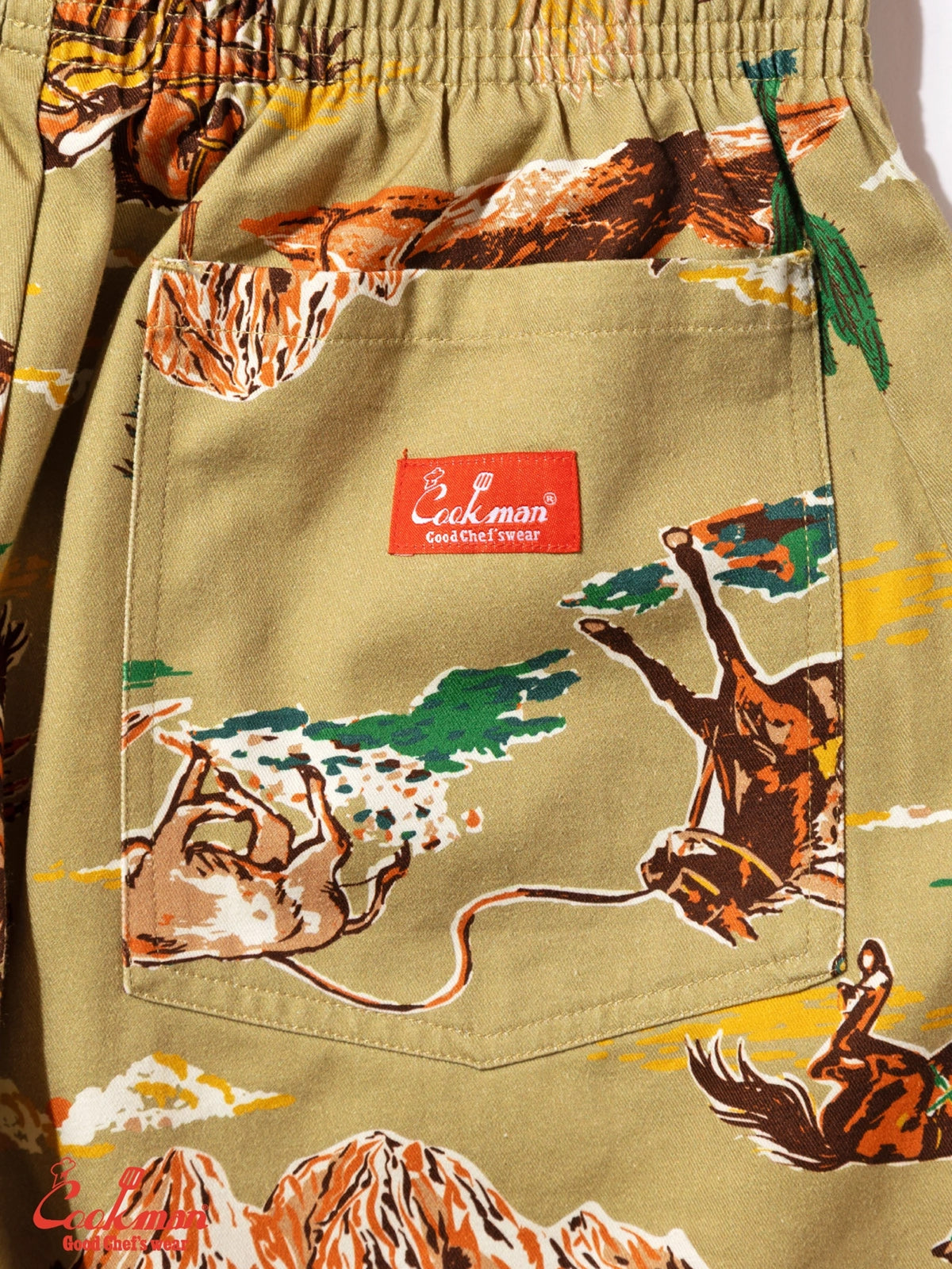 Cookman クックマン シェフパンツ Chef Pants Western - BEIGE -
