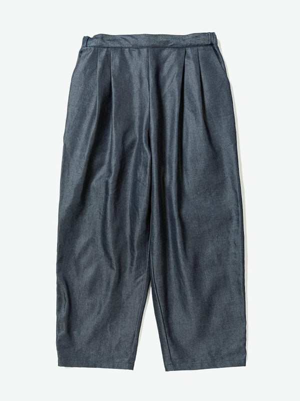 rehacer レアセル Doubie Tuck Easy Denim Pants - INDIGO -