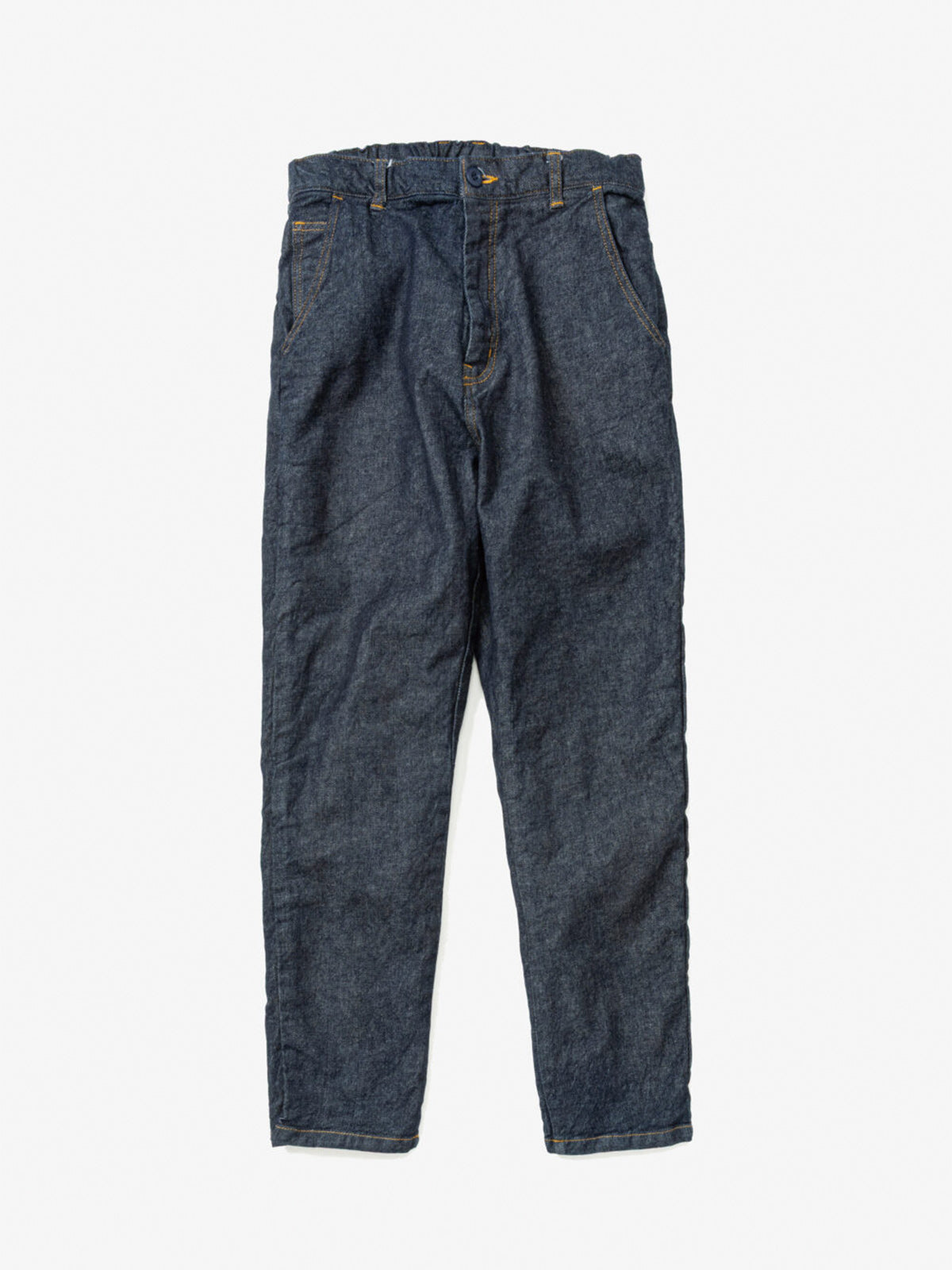 rehacer レアセル Narrow Easy Denim Pants - INDIGO -