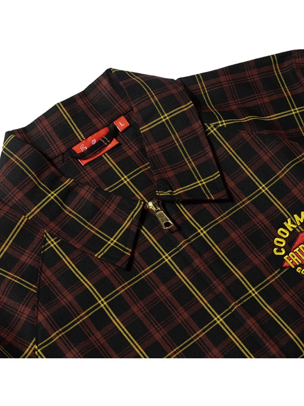 Cookman クックマン Tシャツ Delivery Jacket FAT Tartan Check