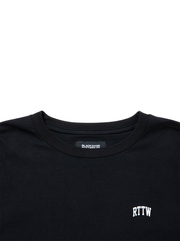 ROTTWEILER ロットワイラー R9 LOGO LS TEE - BLACK -