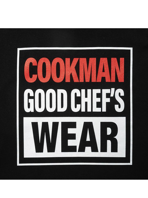 Cookman クックマン Tシャツ LONG SLEEVE TEE Vision Logo - BLACK -