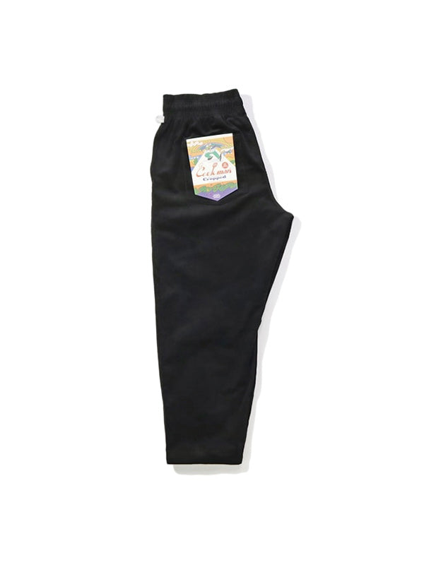 Cookman クックマン ハーベストパンツ Harvest Pants Cropped High Wale Corduroy - BLACK -