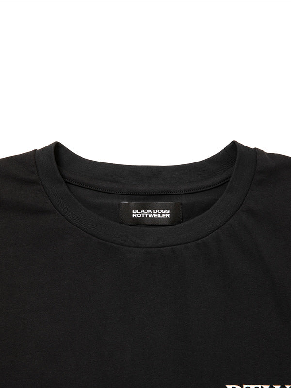 ROTTWEILER ロットワイラー R9 RTWLA NOSLEEVE TEE - BLACK -