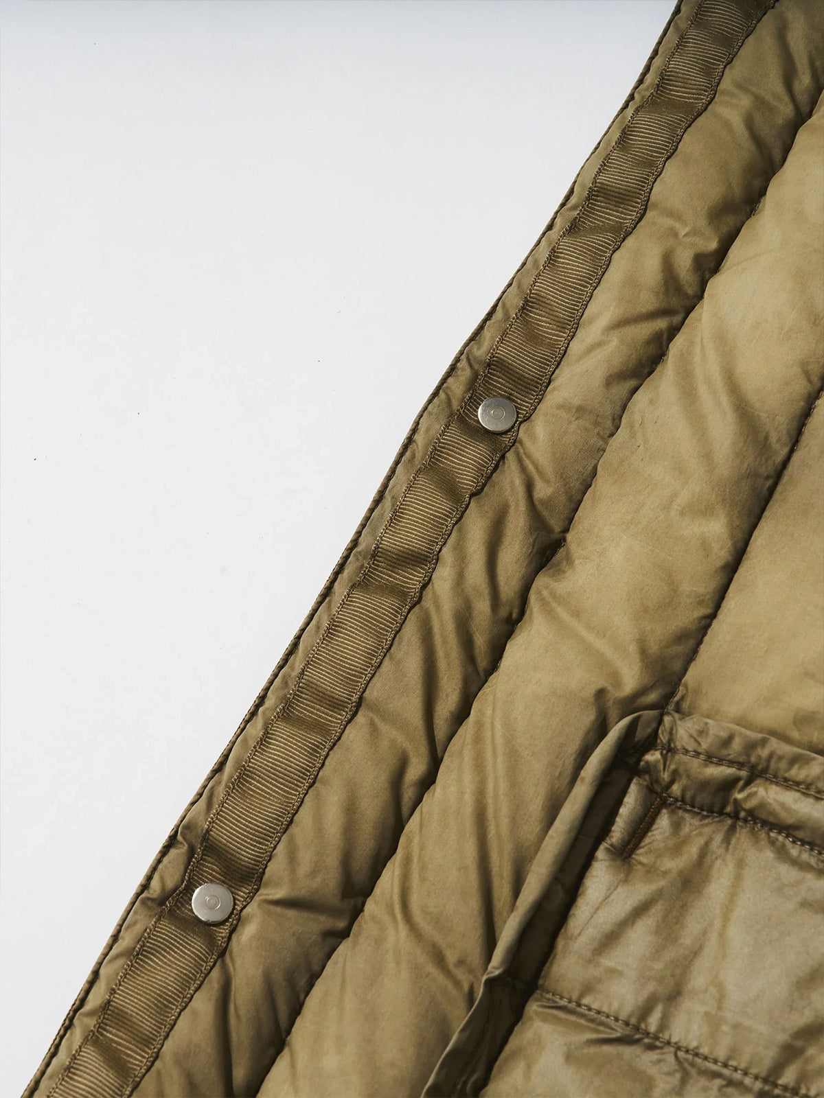 Tool Craft ツールクラフト DOWN MIDDLER GILET ガーメントダイダウンミドラージレ - BROWN -