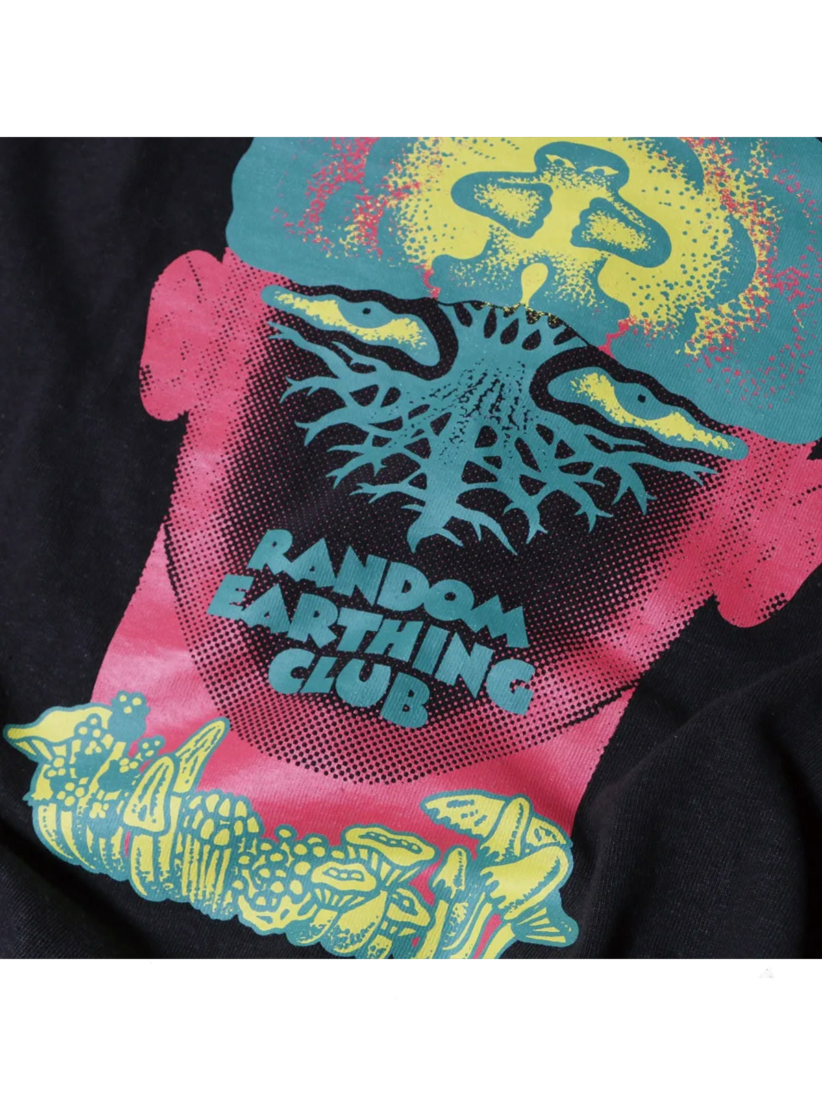 NATAL DESIGN x MAGOODZ ネイタル デザイン MAGOODZ "Random Earthing Club" ND ver. TEE - BLACK -