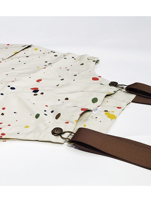 Cookman クックマン オーバーオール Fisherman's Bib Overall Sauce Splash