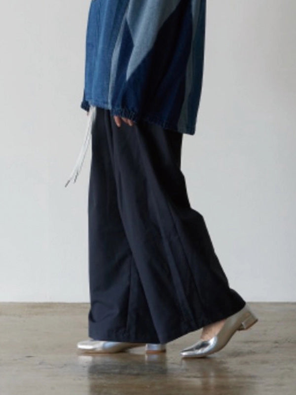 SCARPETTA スカルペッタ TR WIDE PANTS - CHACOAL -