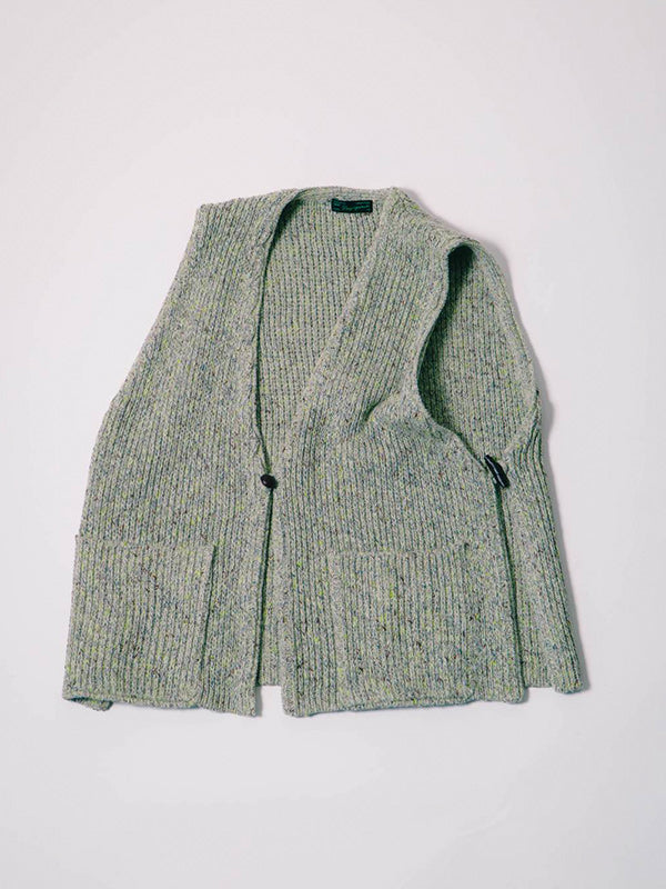 Nasngwam ナスングワム Nasngwam GRAIN VEST- GRAY -