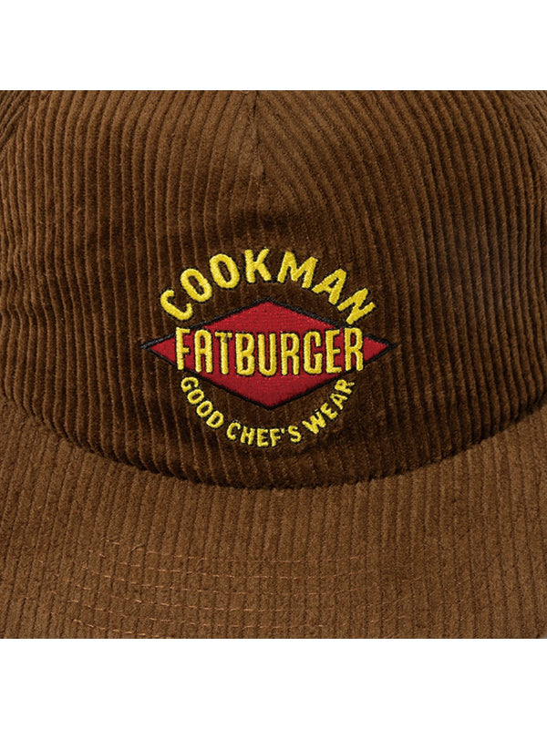 Cookman クックマン キャップ Low Cap FAT Corduroy - BROWN -