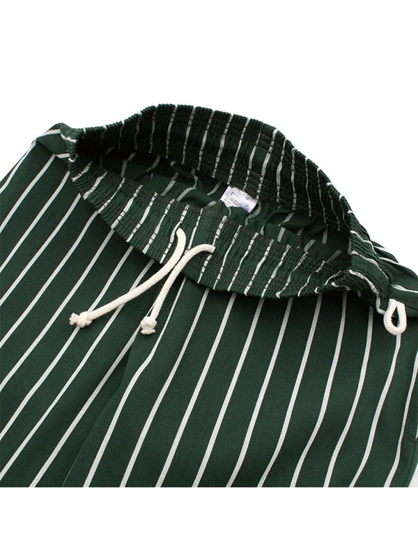 Cookman クックマン シェフパンツ Chef Pants Stripe - DARK GREEN -