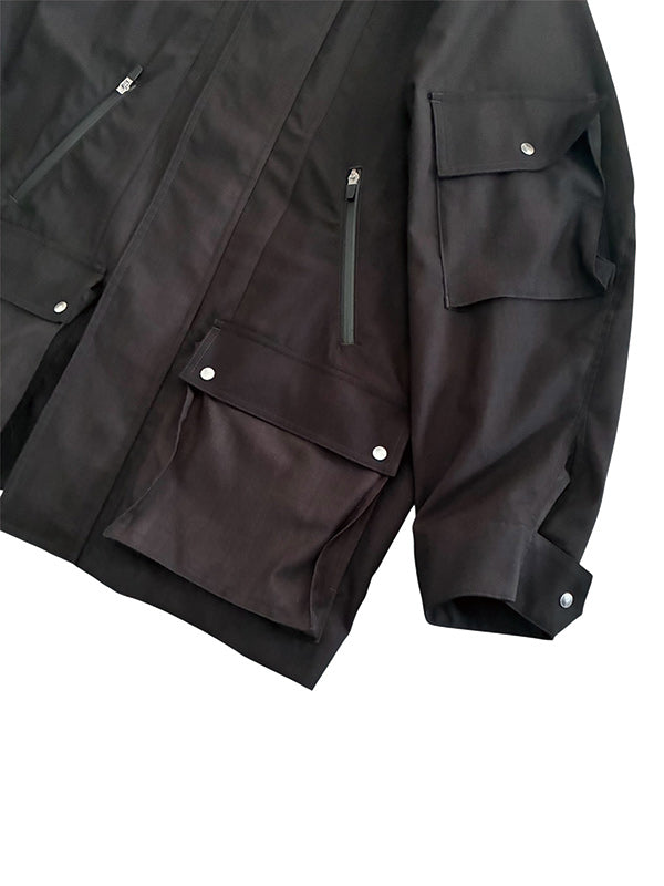 THE JEAN PIERRE ジャン・ピエール Urban Wool Tech Coverall - INK BLACK -