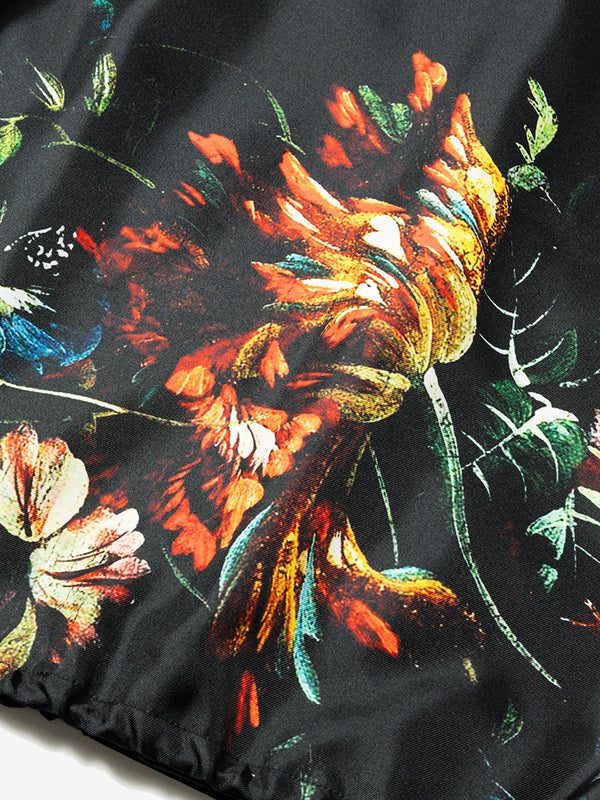 rehacer レアセル Botanical Coach Jacket - BLACK -