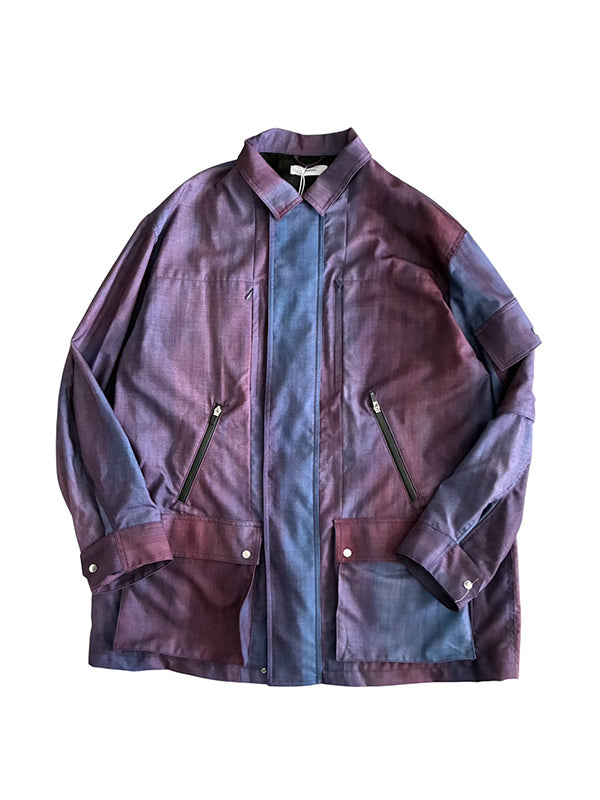 THE JEAN PIERRE ジャン・ピエール Urban Wool Tech Coverall - BORDEUX -