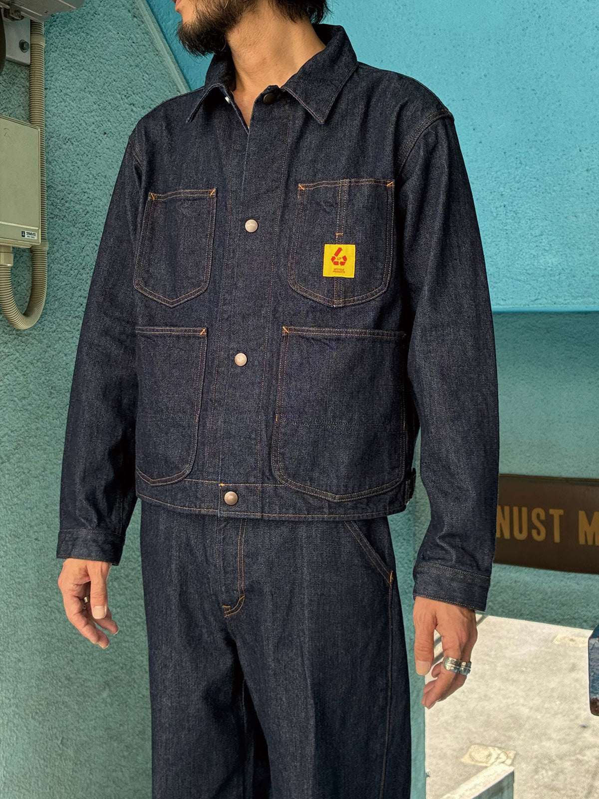 KOJIMA SHINSENGUMI 児島新鮮組 GHORE JACKET - INDIGO DENIM -