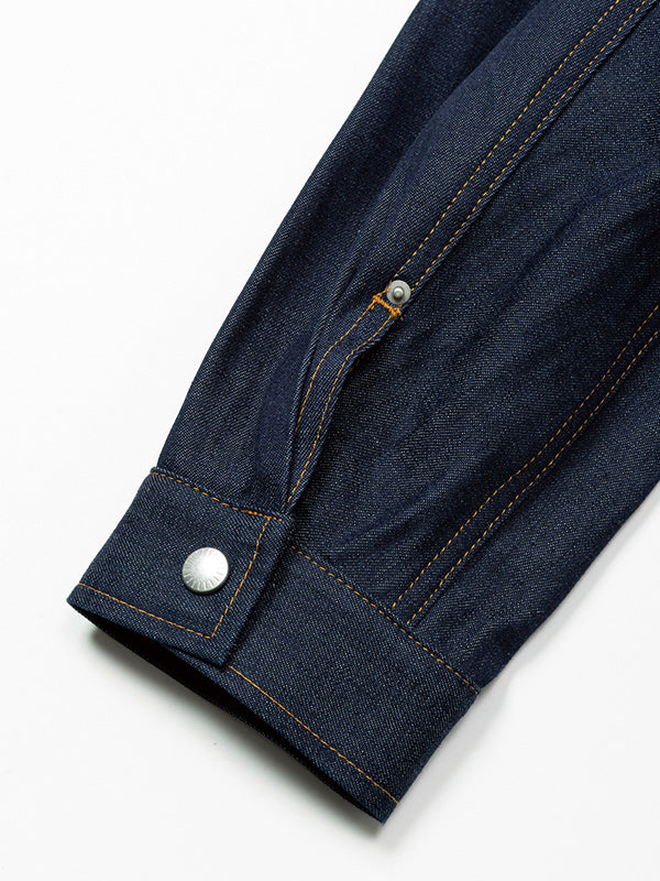 rehacer レアセル Tuck Volume Denim Jacket