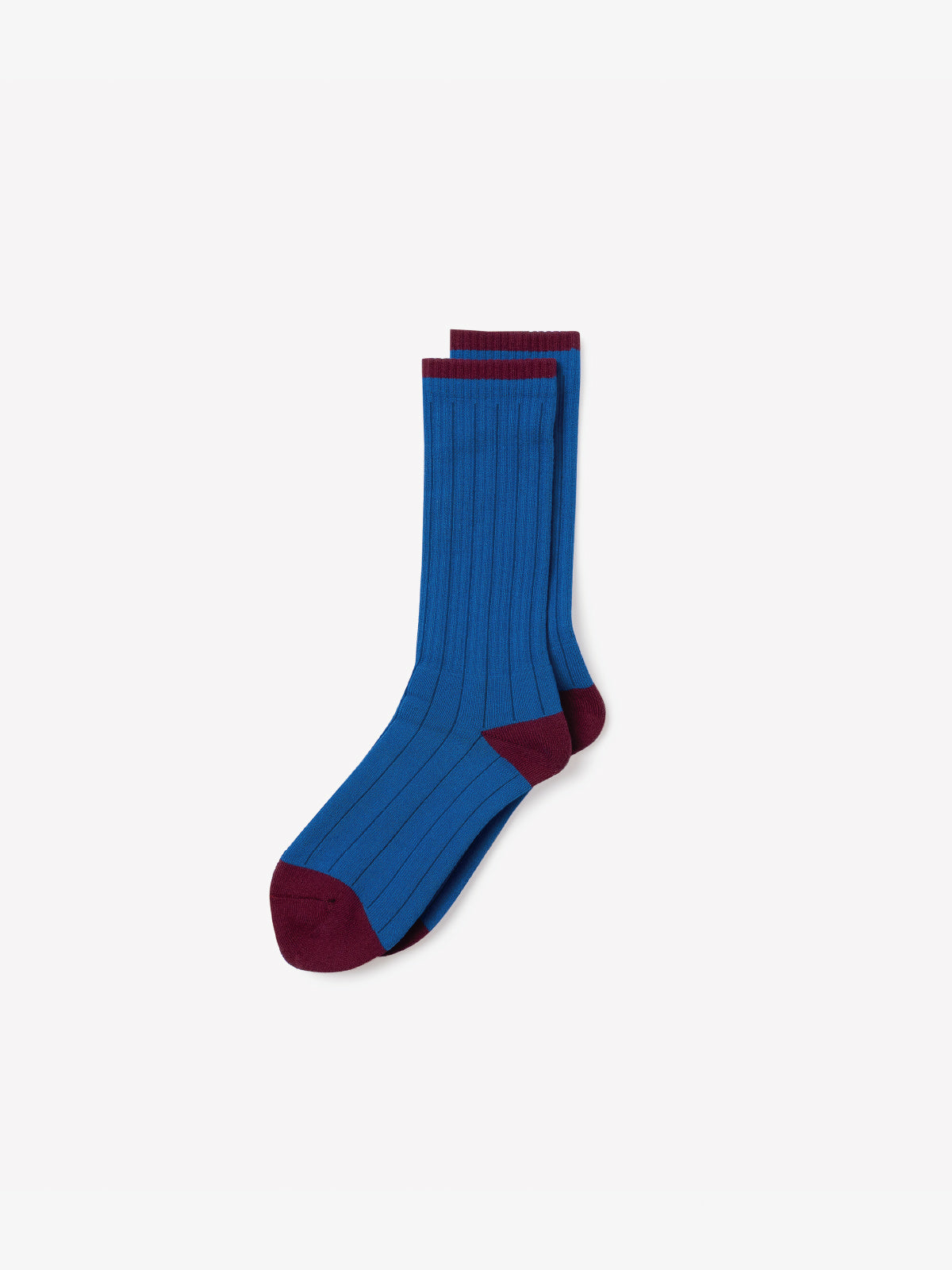 Little Yarmouth リトルヤーマス Stripe Sox - RED / BLUE / BEIGE -