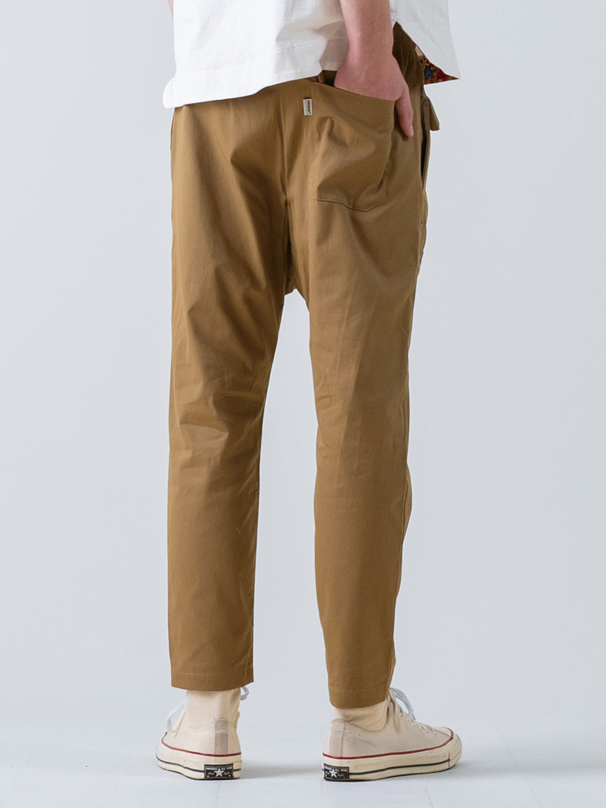 rehacer レアセル Envelope Sarouel Pants - BEIGE -