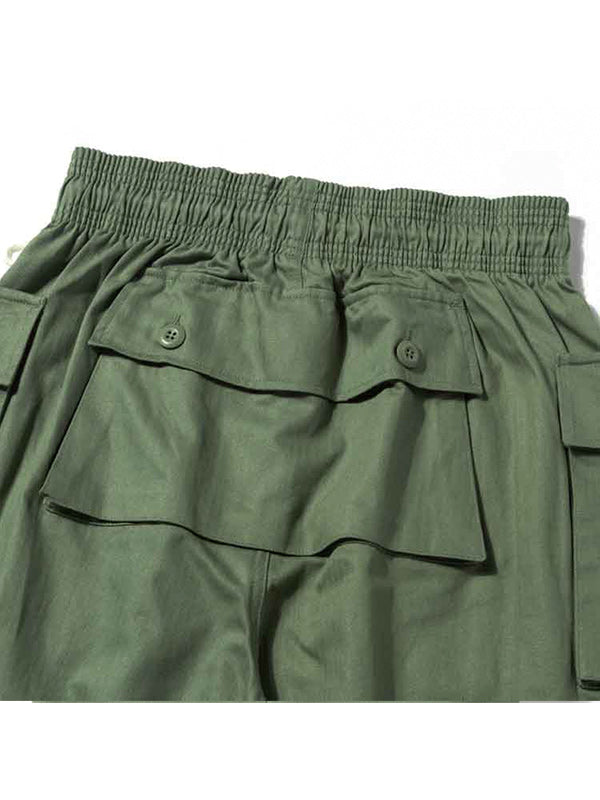 Cookman クックマン シェフパンツ Monkey Pants Herringbone - Olive -