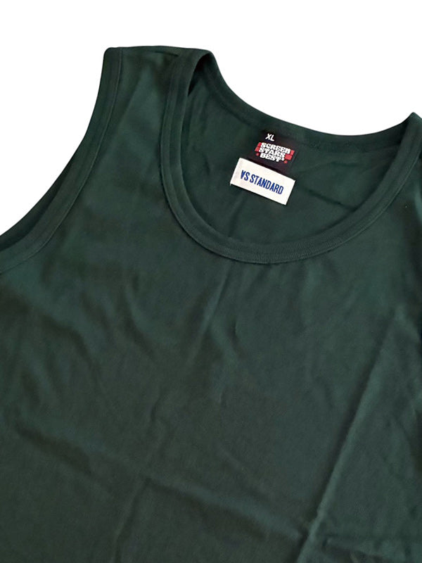 AS STANDARD X SCREEN STARS アズスタンダードxスクリーンスターズ　TANK TOP - GREEN -