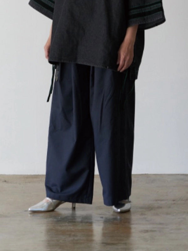 SCARPETTA スカルペッタ TR WIDE PANTS - CHACOAL -