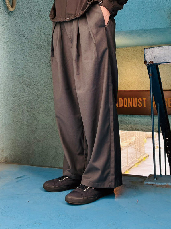 SCARPETTA スカルペッタ TR WIDE PANTS - GRAY -