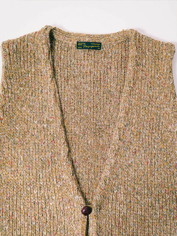 Nasngwan ナスングワム Nasngwam GRAIN VEST- BEIGE-